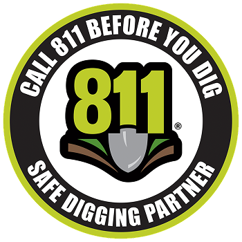 Call 811 Badge